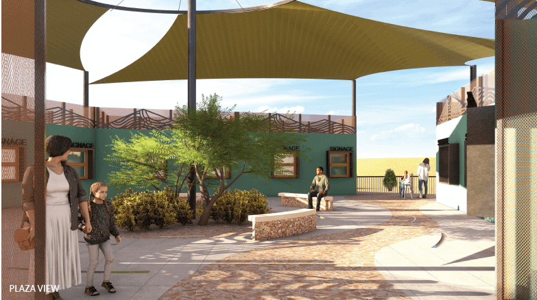 Boulder City Adventure Center Plaza View